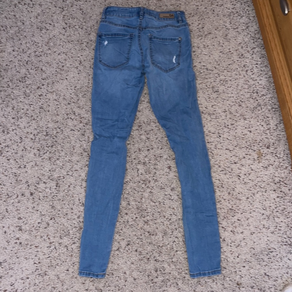 Blue Ripped Jeans - Picture 2 of 3